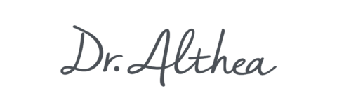 Logo de Dr. Althea, marca con la que ha trabajado Solvenzon